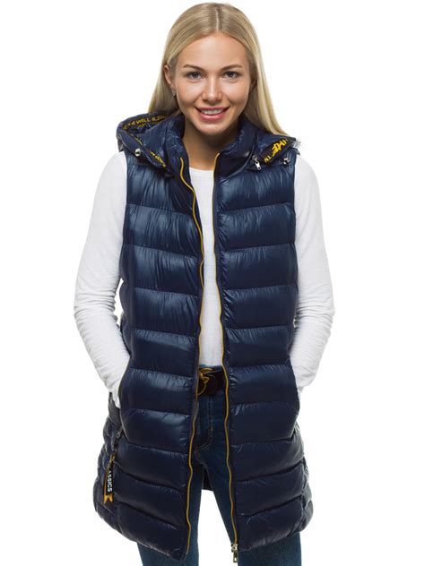 navy blue gilet womens